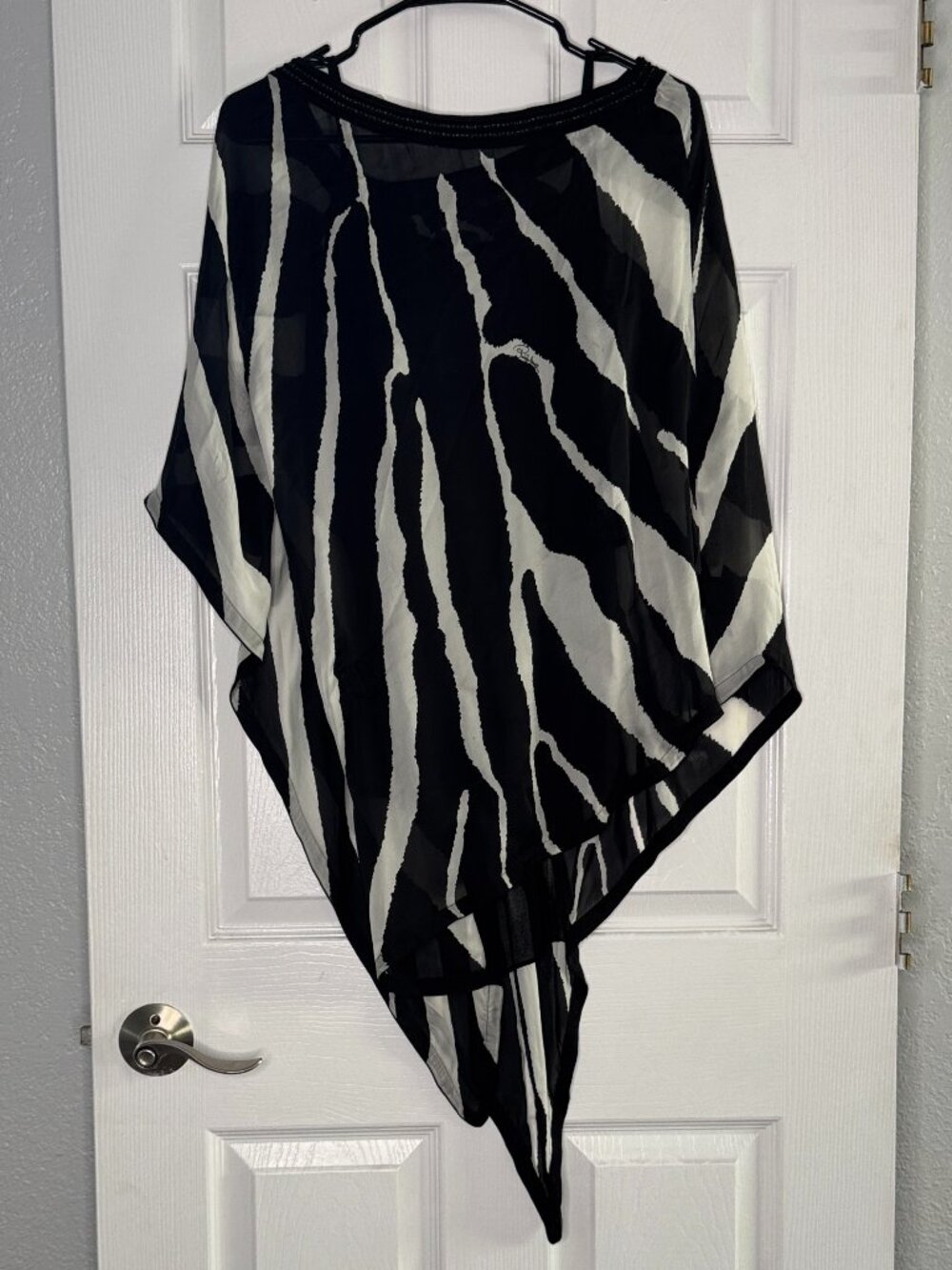 Roberto Cavalli Zebra cover up